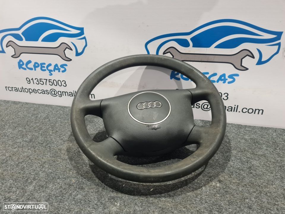 VOLANTE GUIADOR COMPLETO AUDI A3 8L AIRBAG - 4