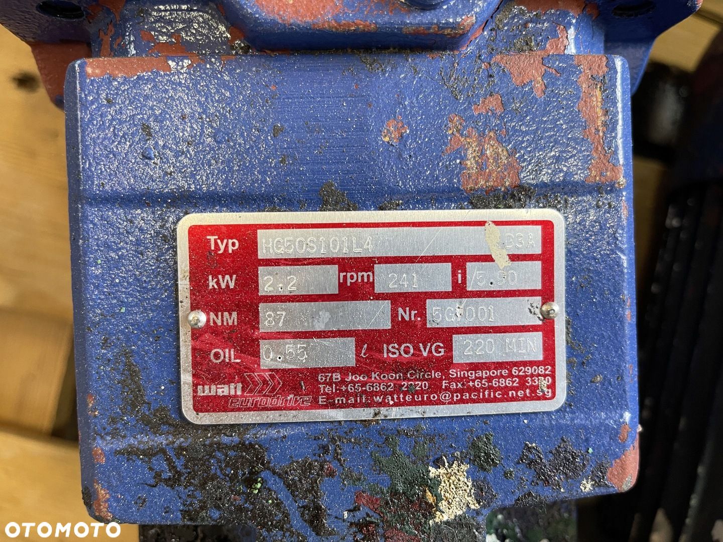 Silnik elektryczny 2,2kW 1720 obr/min. 3 fazy - 1