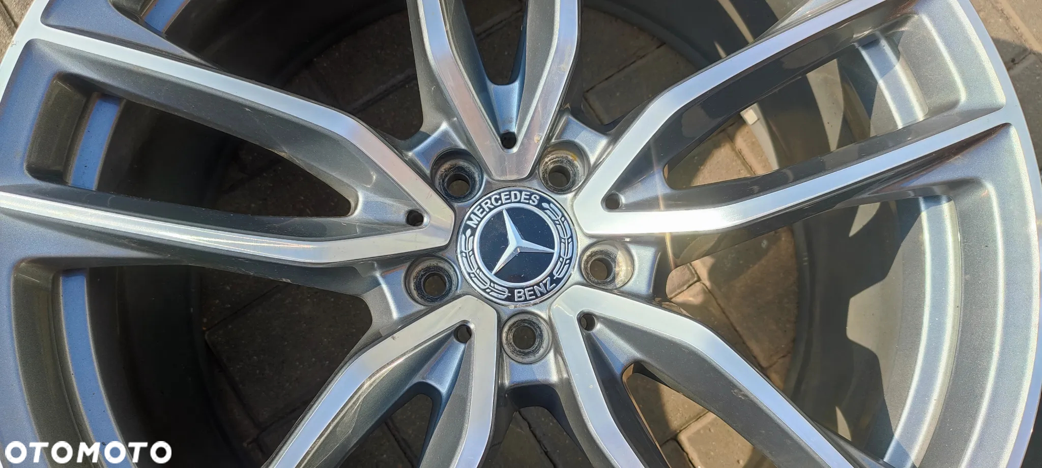 FELGI STRUKTURANE 5x112 9,5Jx 21 CALI ET30 fi 66.6 x2 2534013800 10Jx21 CALI ET 28 2534013900 AMG MERCEDES GLC KOMPLET 4 SZTUKI - 21