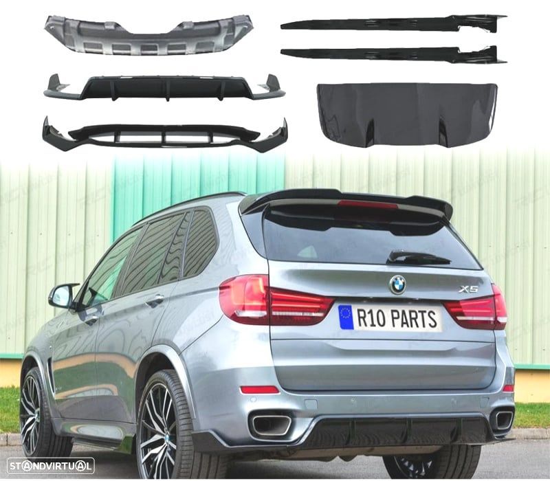 KIT AERO BMW X5 F15 12-18 LOOK BLACK KNIGHT - 2