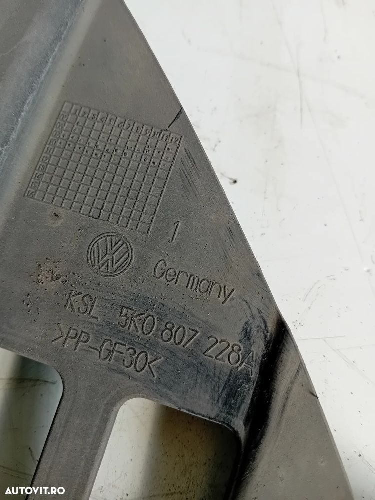 Suporti Suport Tavita Far Stanga Dreapta Vw Golf 6 VI Cod 5K0807227A 5K0807228A An 2009-2014 - 8