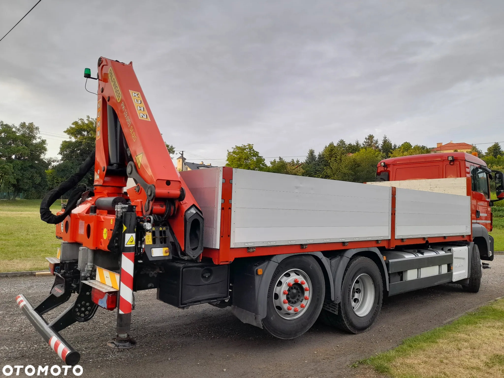 MAN 26-500  6x2 HDS dźwig żuraw PALFINGER składany w ''Z'' Manualna skrzynia biegów !!! OŚ SKRĘTNA PODNOSZONA - Niski przebieg-- - 9