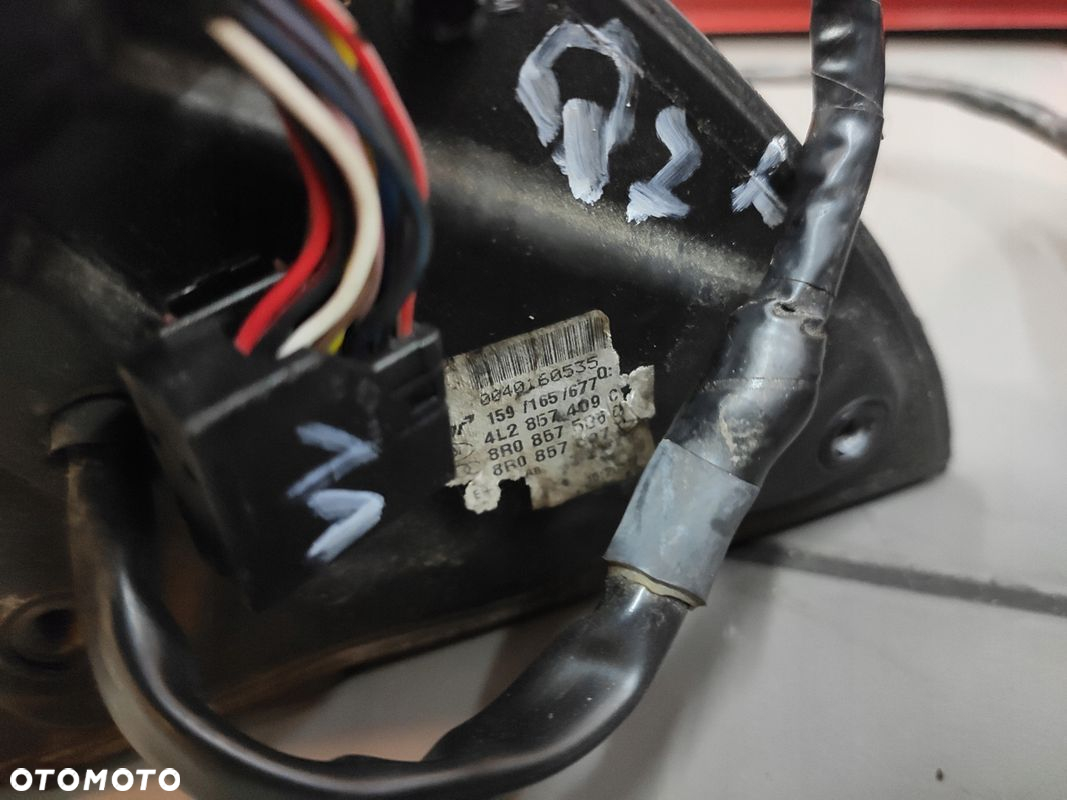 AUDI Q7 4L LIFT LUSTERKO LEWE 11PIN LX7W ORYGINAŁ BARDZO ŁADNE - 9