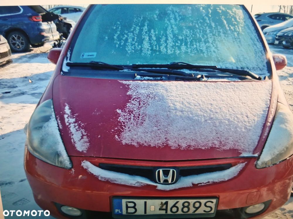 honda jazz maska zderzak lampa grill błotnik drzwi zbiornik paliwa szyba lusterko klamka klapa - 1
