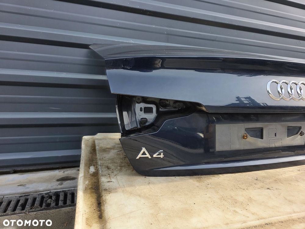 KLAPA TYLNA TYŁ AUDI A4 B9 SEDAN 2016-2019 LX5R ORYGINAŁ ! - 5