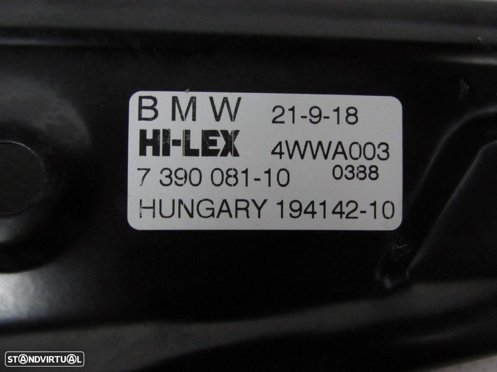 Elevador Sem Motor Esquerdo/Trás Seminovo/ Original MINI MINI COUNTRYMAN (F60) 5... - 3