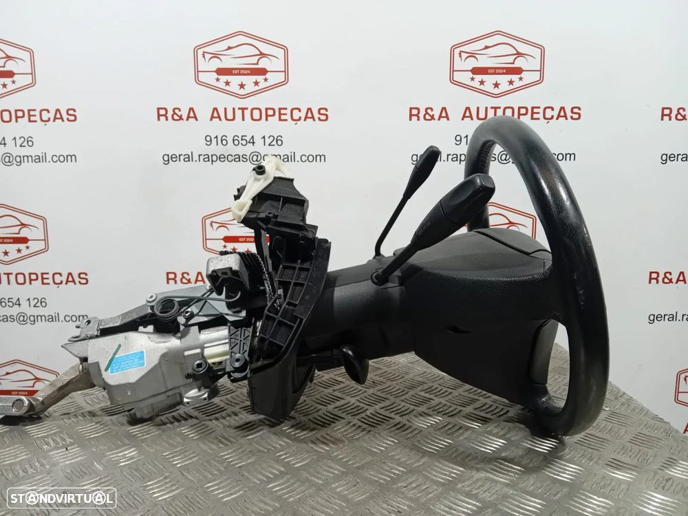 Volante com Airbag Mercedes SLK171 em Pele - 4