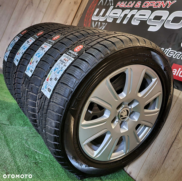 Koła zimowe-SKODA-16x5x112-Eurorepar-205/55/R16-Octavia, SuperB