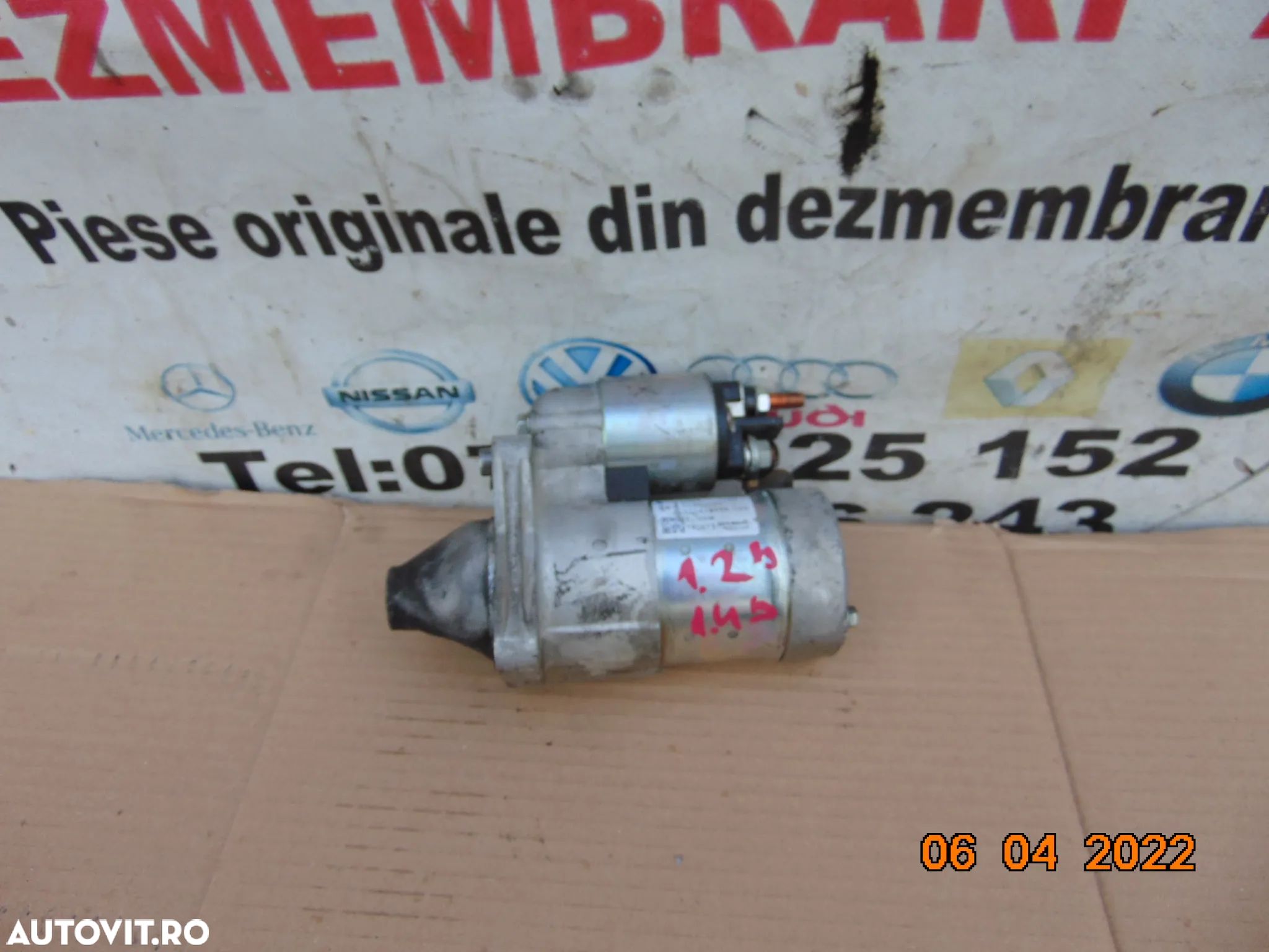Electromotor Fiat 1.1 panda fiat 500 1.1 doblo punto 1.2 panda van uno - 1