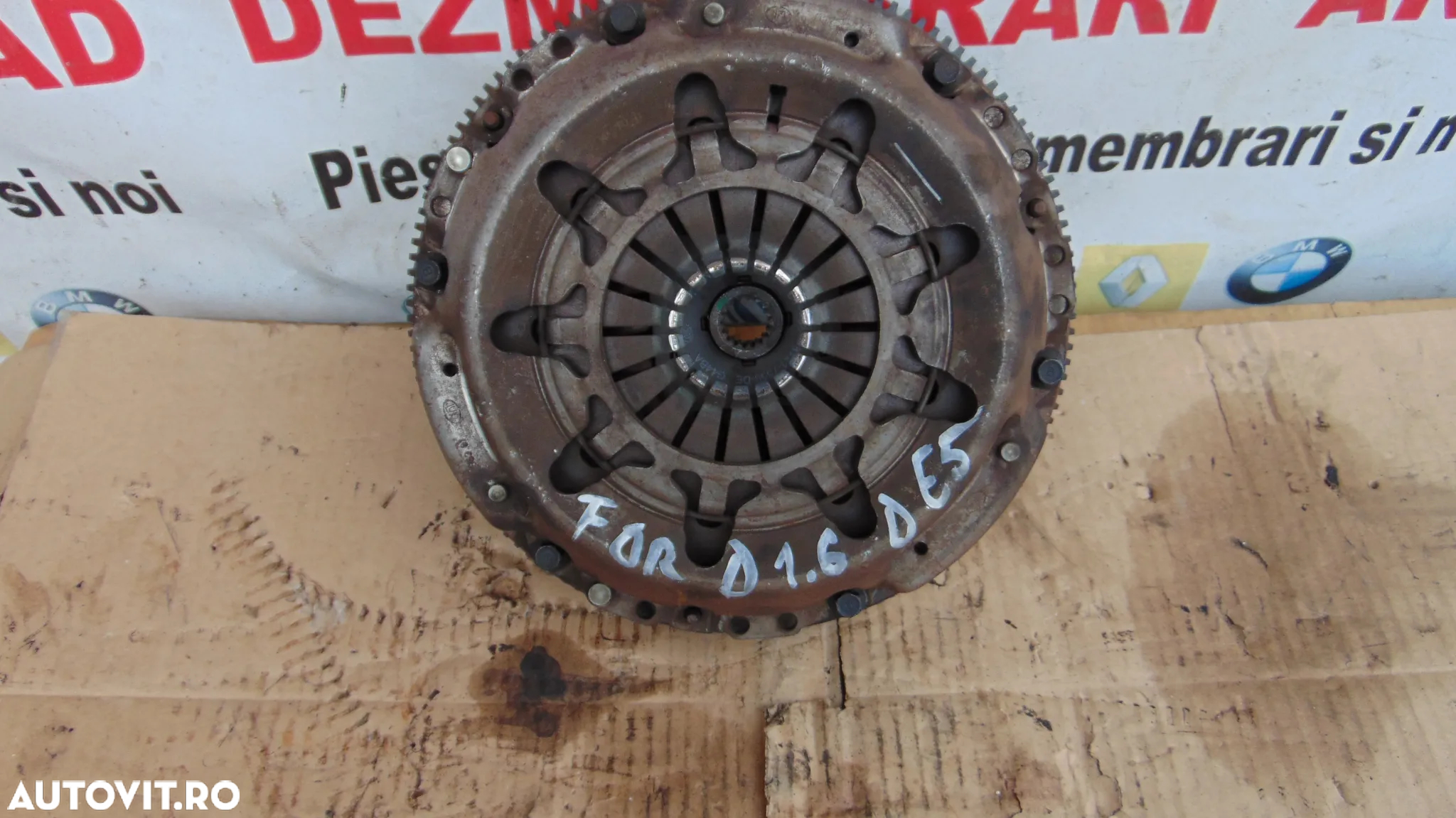 Volanta Ford Focus 3 1.6 diesel euro 5 placa presiune disc ambreiaj c max fiesta tourneo connect - 2