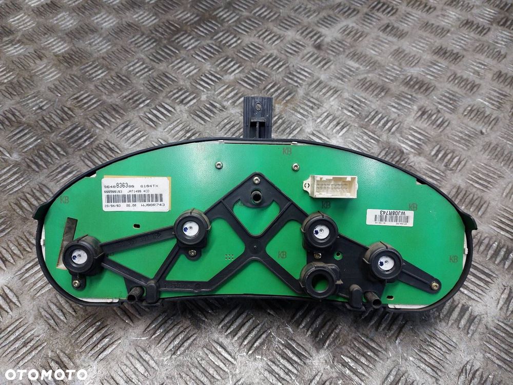 LICZNIK ZEGARY CITROEN BERLINGO I LIFT PARTNER I LIFT 1.9 D 9648836380 - 2
