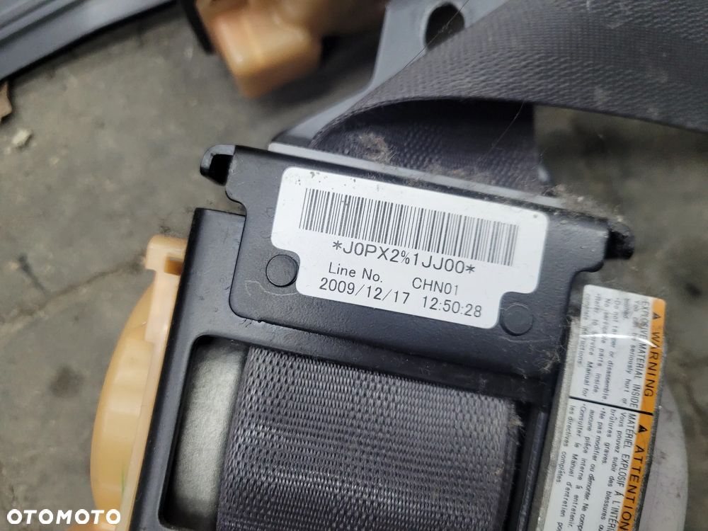 Honda Jazz III 08< przedlift Poduszka kierowcy pasazera pasy sensor europa - 8