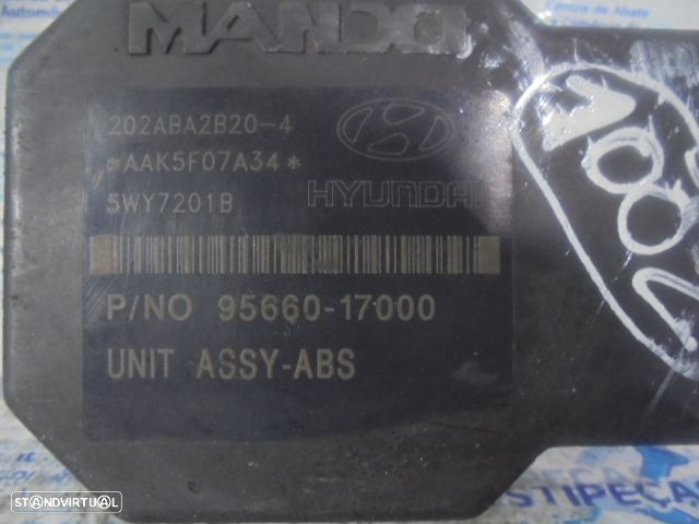 Abs 5891017500 BH60107400 9566017000 HYUNDAI MATRIX FASE 1 2006 1.5CRDI 102CV 5P PRETO - 6