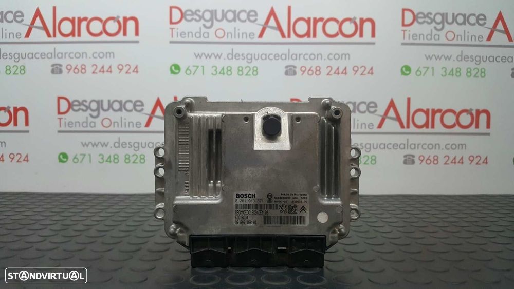 CENTRALINA DO MOTOR UCE CITROEN BERLINGO CUADRO SX - 1