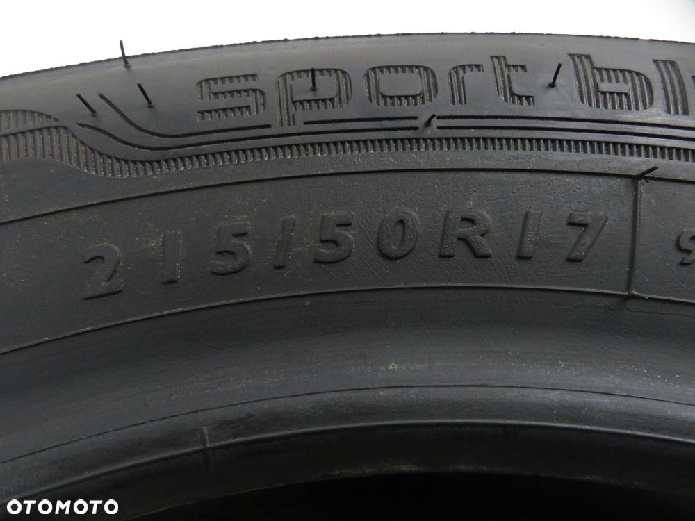 215/50R17 OPONA LETNIA Dunlop Sport BluResponse 95W XL - 5
