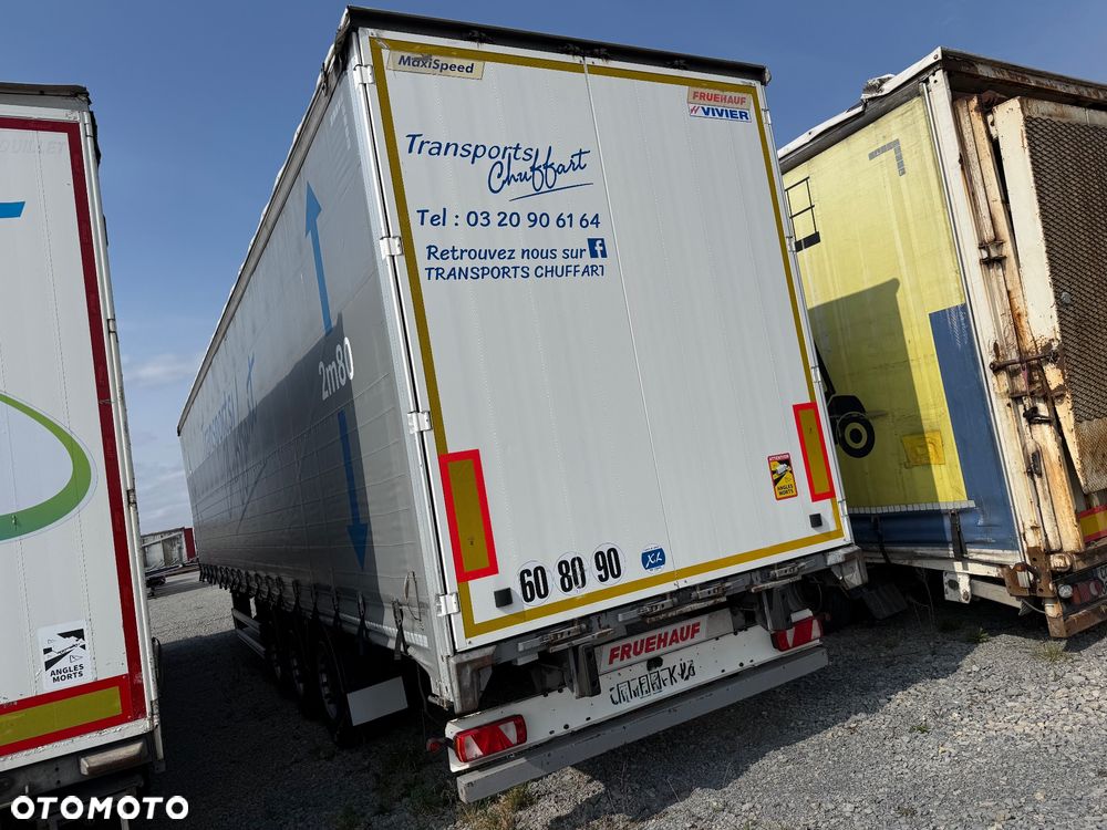 Fruehauf FRUEHAUF / SAF INTRAX / PODNOSZONA OŚ / STANDARD / PODŁOGA SZYNA DESKA / STAN BDB / / / - 11