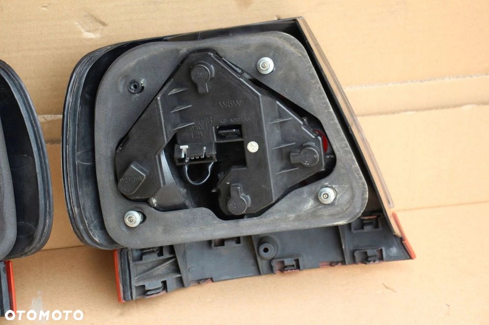 Lampy tył tylne AUDI A4 B5 sedan IN PRO BLACK tuning czarne oryginalne ! - 7