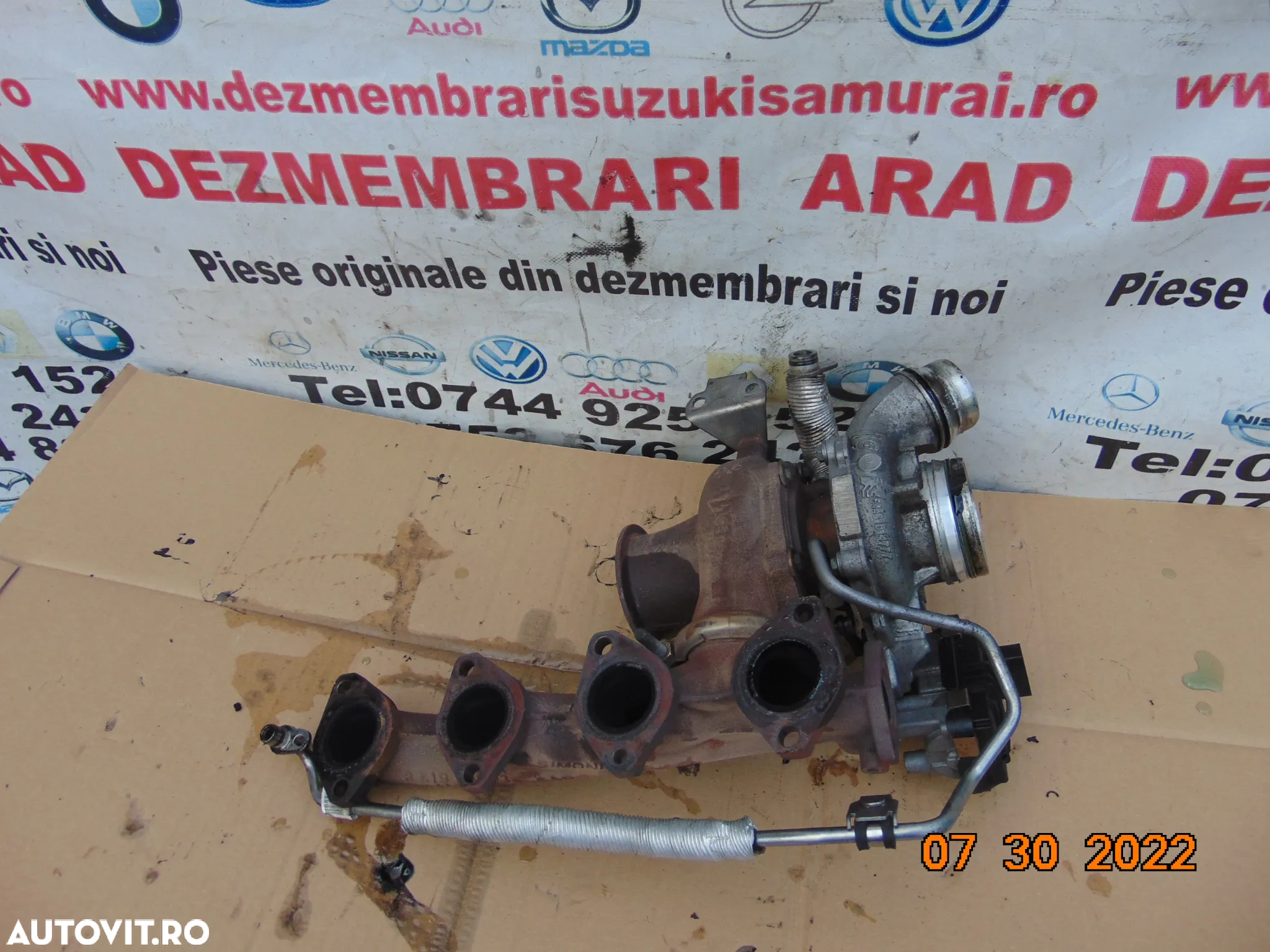 Turbina BMW 2.0 b47 f30 f20 f31 f32 f33 f34 f21 f22 f23 x1 x2 x3 x4 f48 f80 mini f45 f10 f11 euro 6 - 6