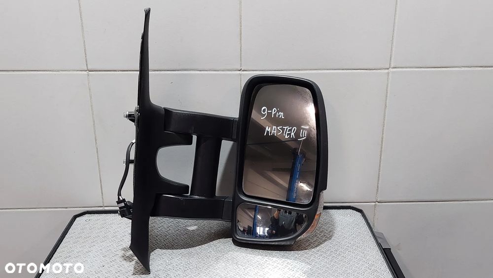 LUSTERKO PRAWY PRZÓD KIEROWCY RENAULT MASTER III 3 R2019 9-PIN NR 963018382R - 4
