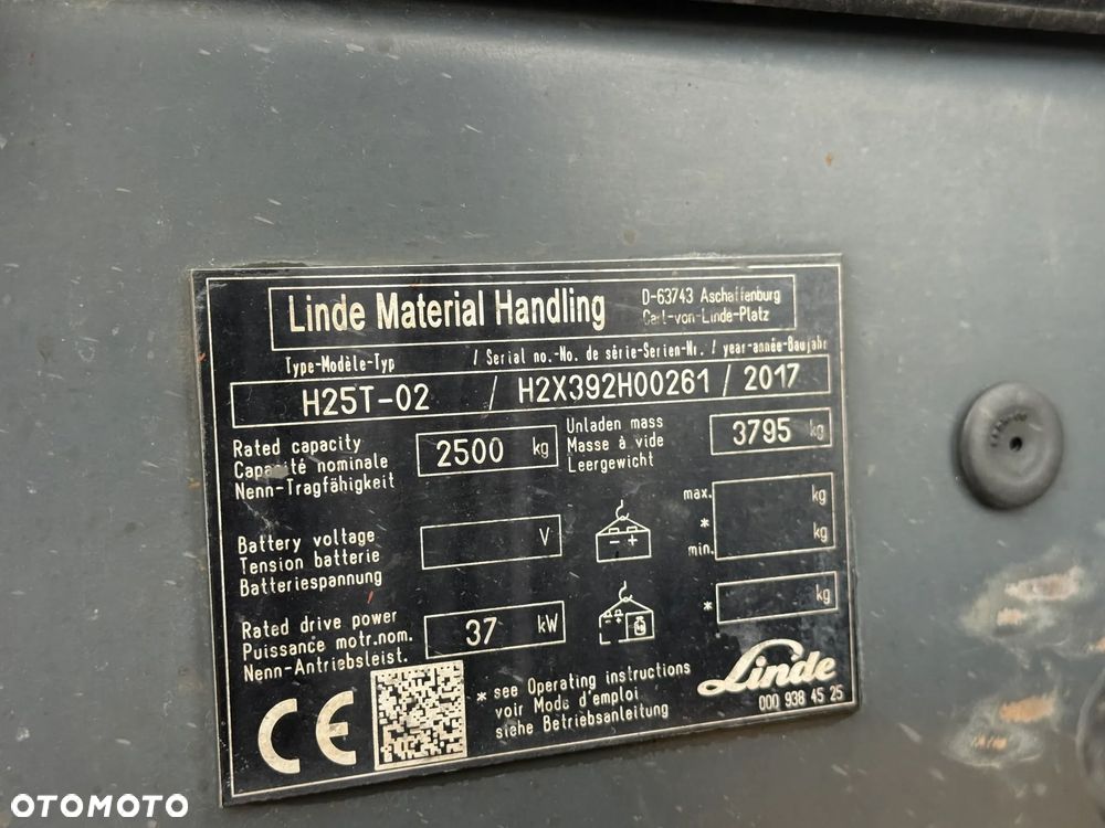 Linde H25T-02 - 10