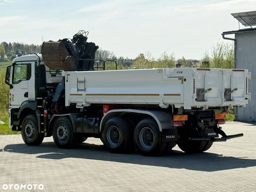 MAN TGS 35.470 * WYWROTKA 5,10 m + PILOT * HIAB Z - HIPRO 191 * 8x4 - 7