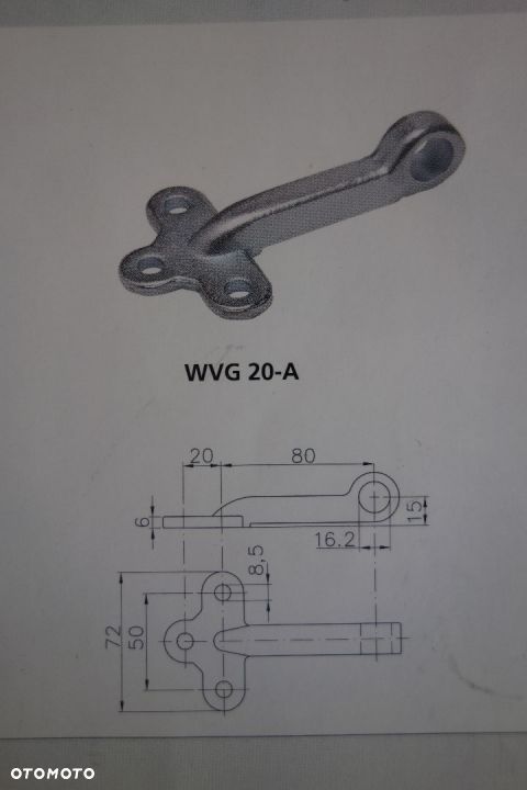 ZACZEP BURTOWY ZAMKNIĘCIE BURTY WW 20-R HAKOWY WINTERHOFF PRZYCZEPA !! - 4