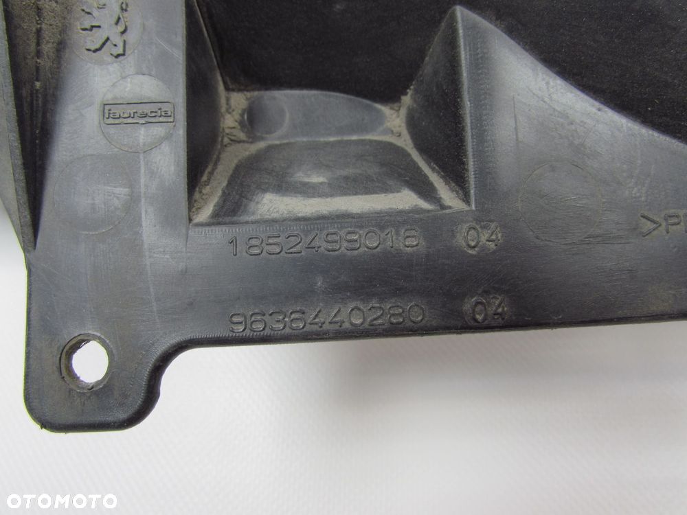 PEUGEOT 307 01-11 SLIZG MOCOWANIE UCHWYT ZDERZAKA TYL LEWY 9636440280 - 7