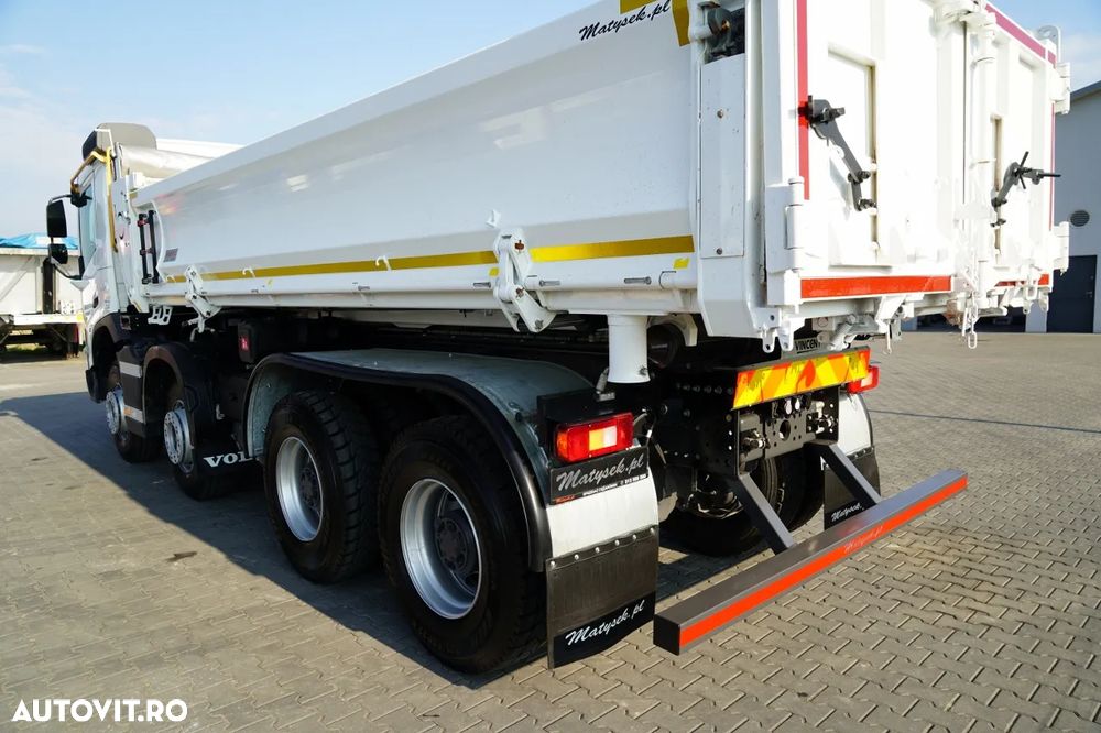 Volvo FMX 460 / 8x4 / BASCULATOR CU 2 LATE / HYDRODOX / BORDMATIC / HARDOX / ANVELOPE NOI / 2021 / MODEL NOU - 16