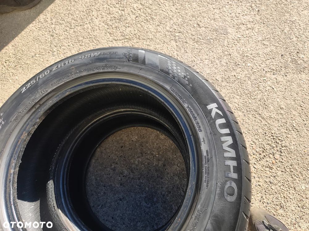 225/60R16 98W Opony Letnie Lato Kumho Ecsta HS51 Legnica ALU-RAD 6mm 225/60 - 4