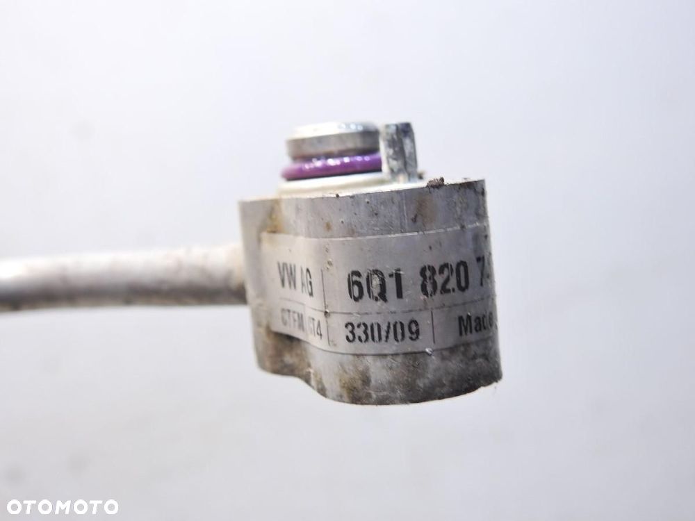 WĄŻ RURKA KLIMATYZACJI SKODA FABIA II 1.9 TDI 6Q1820741AG - 7