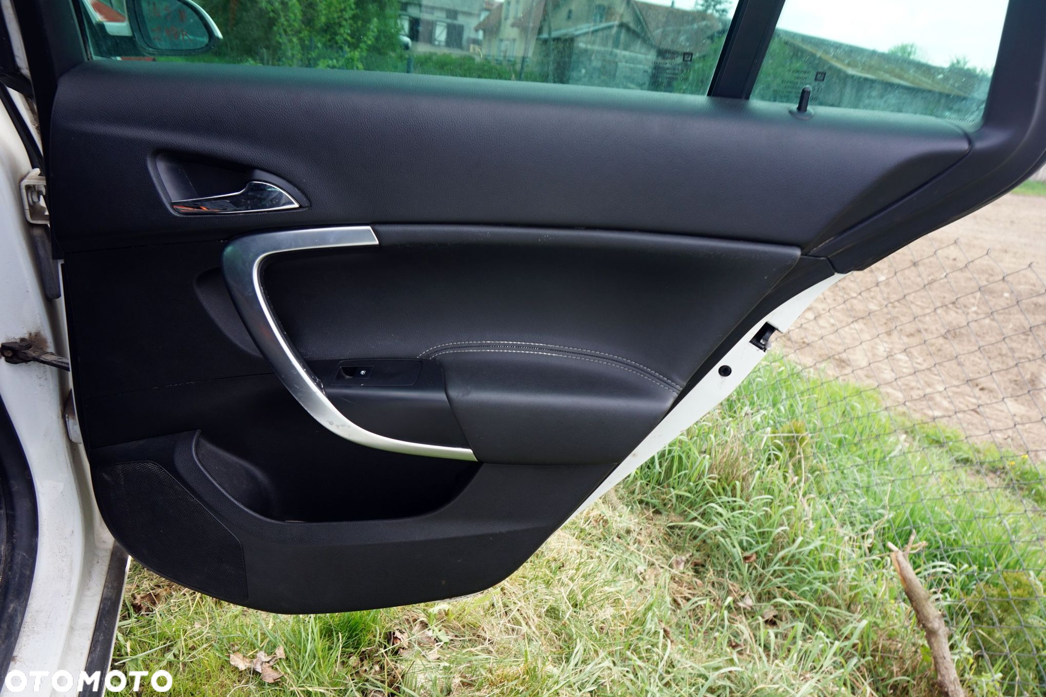 DRZWI TYLNE PRAWE INSIGNIA A I KOMBI Z40R  BIAŁY OPEL 2008-2013 - 6