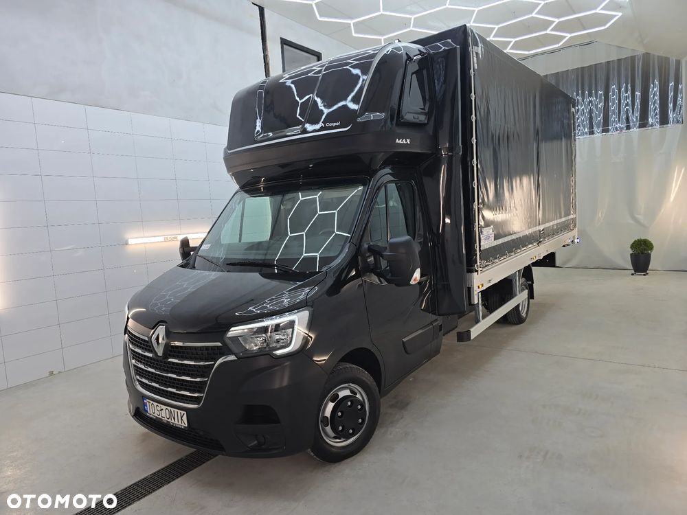 Renault MASTER 12 PALET Tylna OŚ BLIŻNIACZ L4 RWD - DBL Extra 2,3 DCI 165 KM MAXI Długość5,23cm Szerokośc2,45cm Wysokość2,38cm WZMOCNIONE TYLNE ZAWIESZENIE RESOR + PODUSZKI PNEŁMATYCZNE TEMPOMAT FOTEL KIEROWCY PNEŁMATYCZNY LEDY KABINA SYPIALNIANA XL NA GWARANCJA 40 Tyś km STAN JAK NOWY - 7