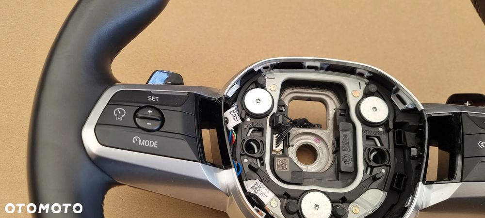 BMW X1 U11 M-PAKIET 2022- Kierownica Skóra Łopatki Oryginał - 5