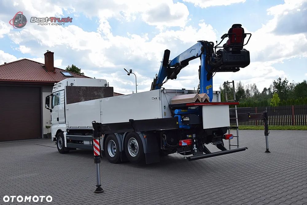 MAN TGX 26.460 // 6X2 // HDS FASSI F195AS22 // 6XPODUSZKA // OŚ SKRĘTNA // RETARDER - 23