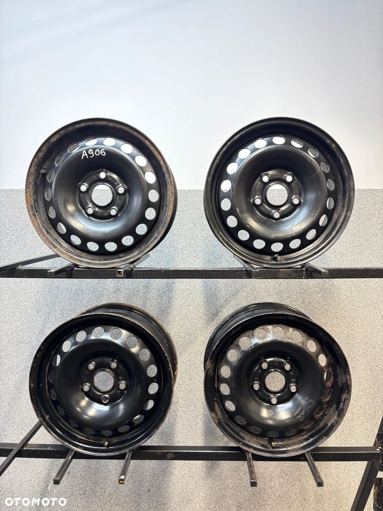 4 FELGI STAL. VW GOLF 5 , 6 , TOURAN , CADDY , SKODA  OCTAVIA 2 , SEAT LEON 15''  6J  ET47 - 1