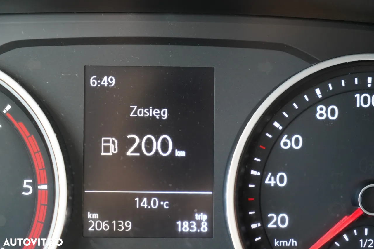 Volkswagen CRAFTER / 2.0 D / VAN TABĂ / GVW: 3500 KG / 2018 / IMPORTAT / DUPĂ CONTRACTUL DE SERVICE - 38