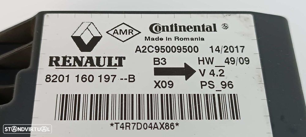 CENTRALINA DE AIRBAG RENAULT TWIZY INTENS - 4