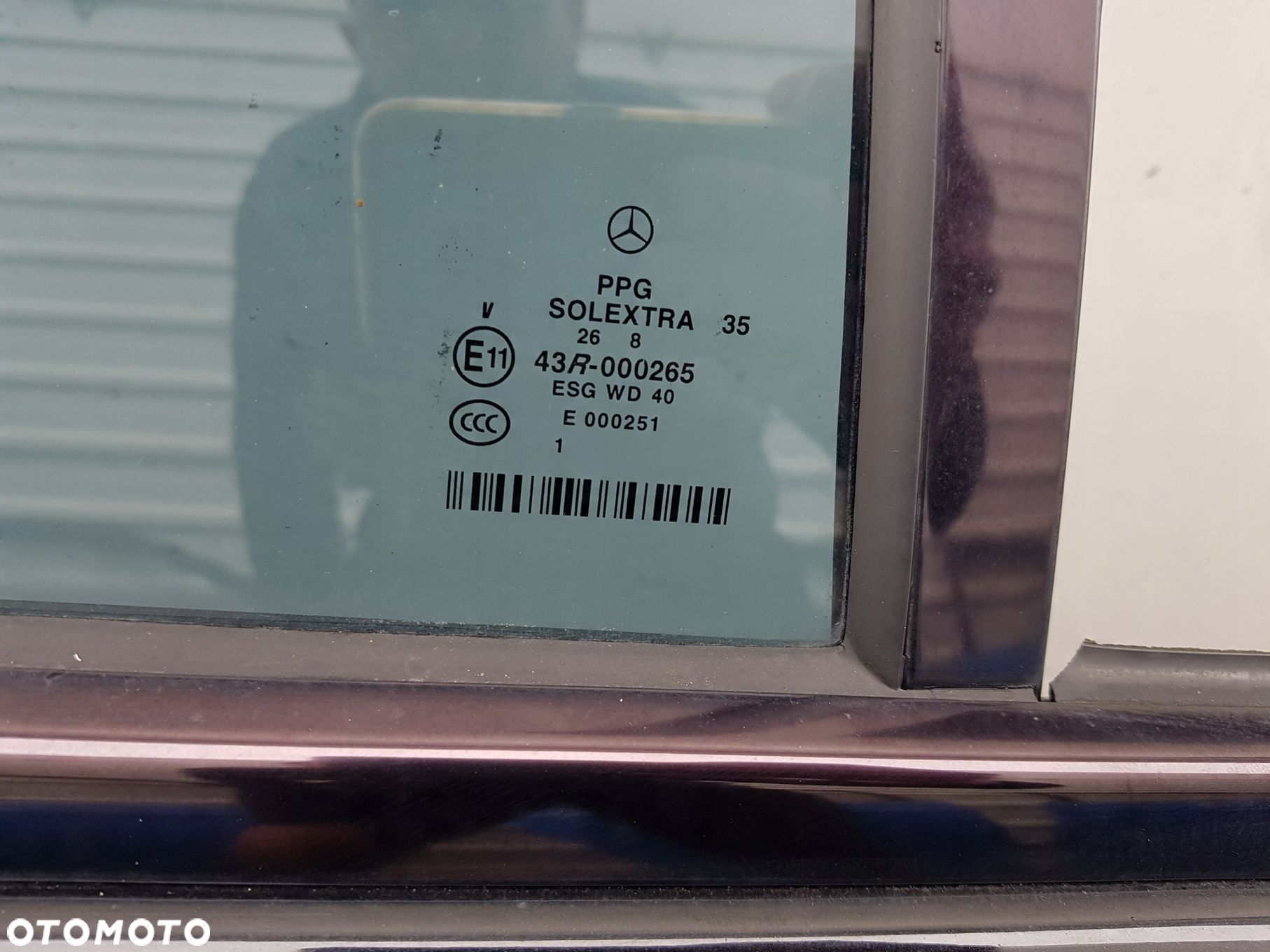 MERCEDES E KLASA W211 LIFT 06r- KOMBI DRZWI PRAWE TYŁ C197 - 4