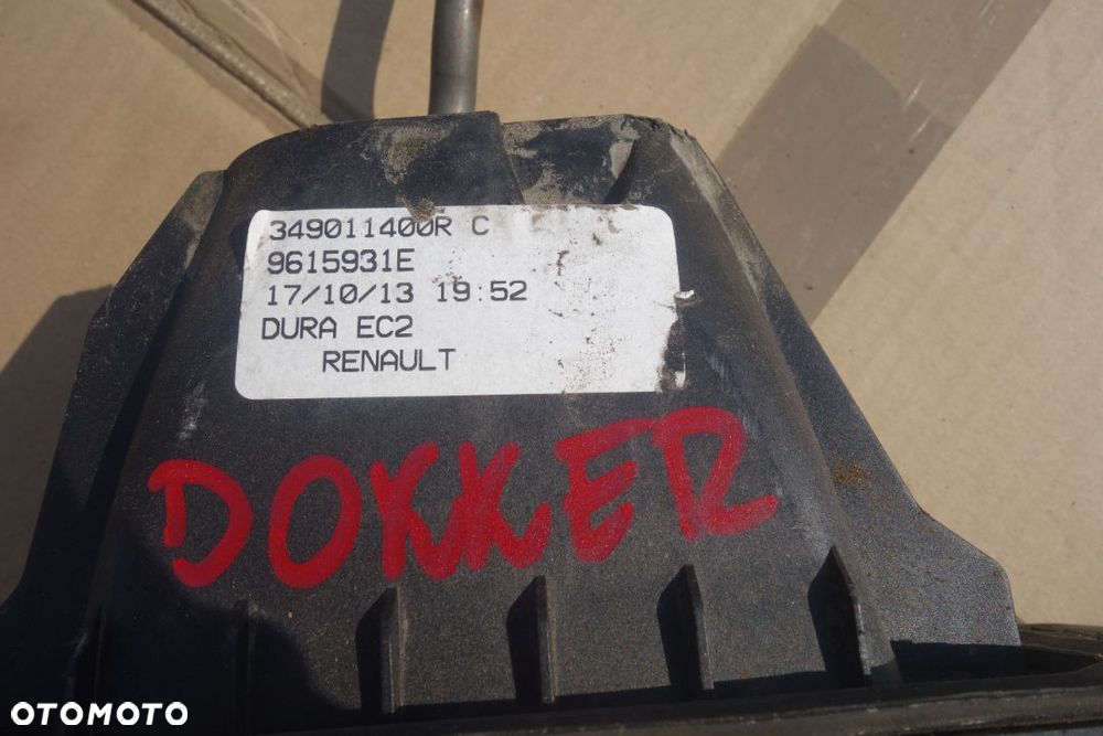 LEWAREK ZMIANY BIEGÓW Z LINKAMI DACIA DOKKER 1.5 DCI 349011400R - 2