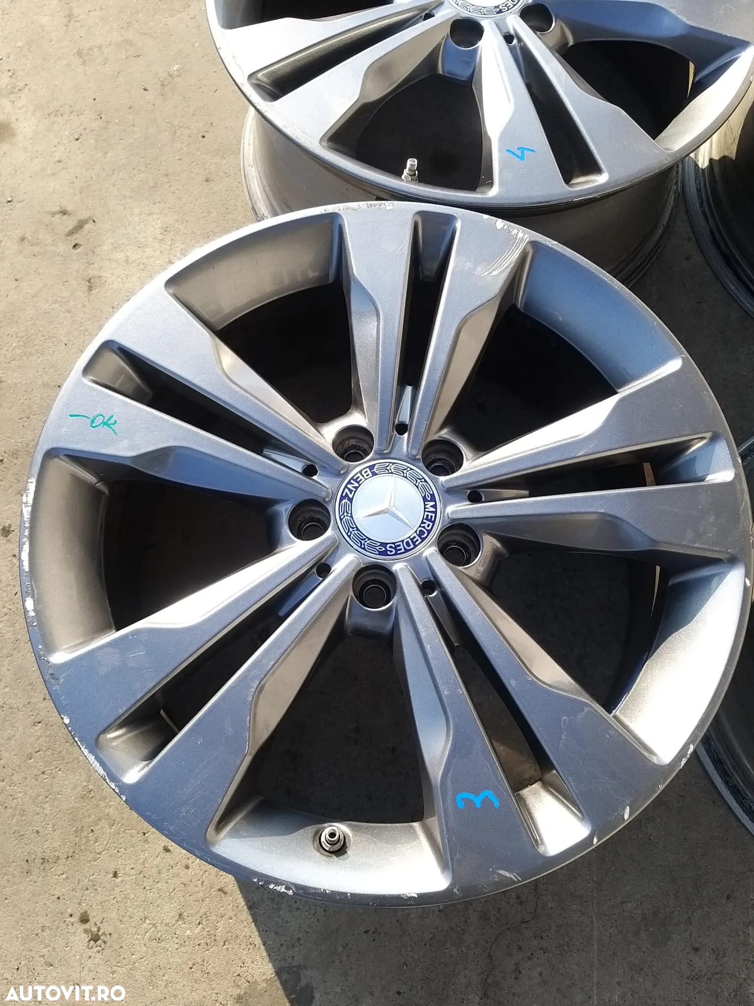 Set jante aliaj r18 mercedes cla x117 a2464010400 - 4