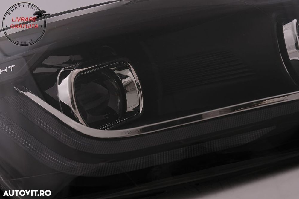 Faruri LED VW Polo 6R 6C (2010-2017) Semnalizare Dinamica- livrare gratuita - 13
