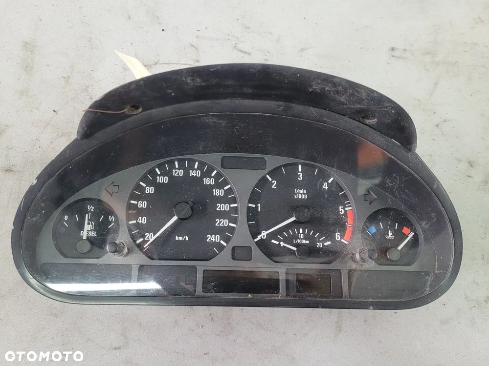 Licznik prędkościomierz BMW seria 3 E46 2,0 D 6932897 0263639117 - 1