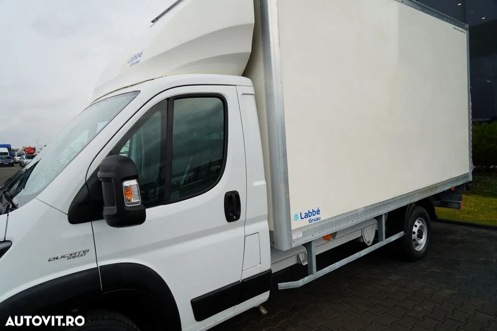 Fiat DUCATO MAXI / 4.2 M CONTAINER / AUTOSTRADĂ / GVWR: 3500 KG / MANUAL / IMPORTAT - 12