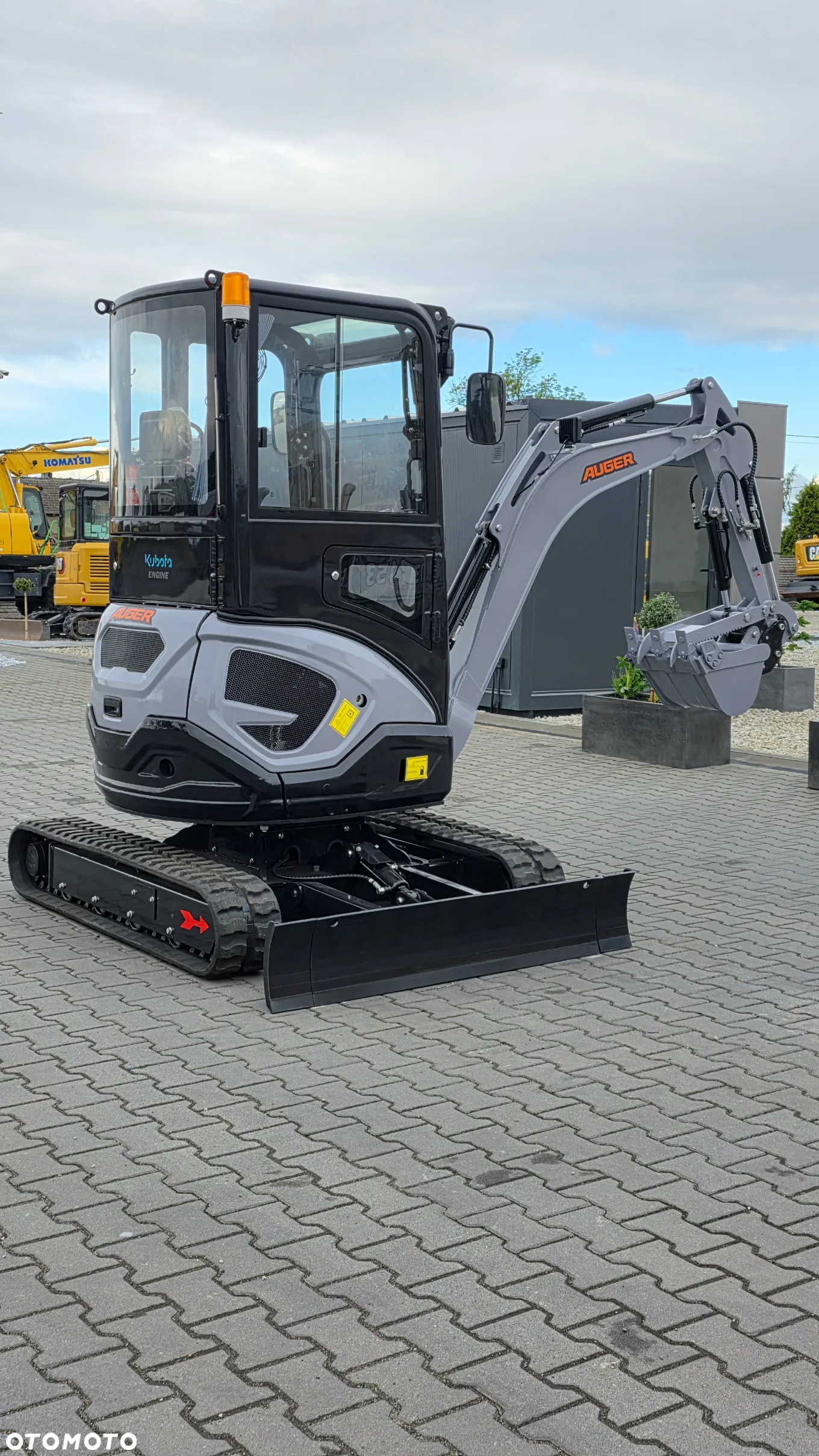 Inny NOWA MINIKOPARKA AUGER 25, WAGA 2100 KG, KUBOTA silnik - 29