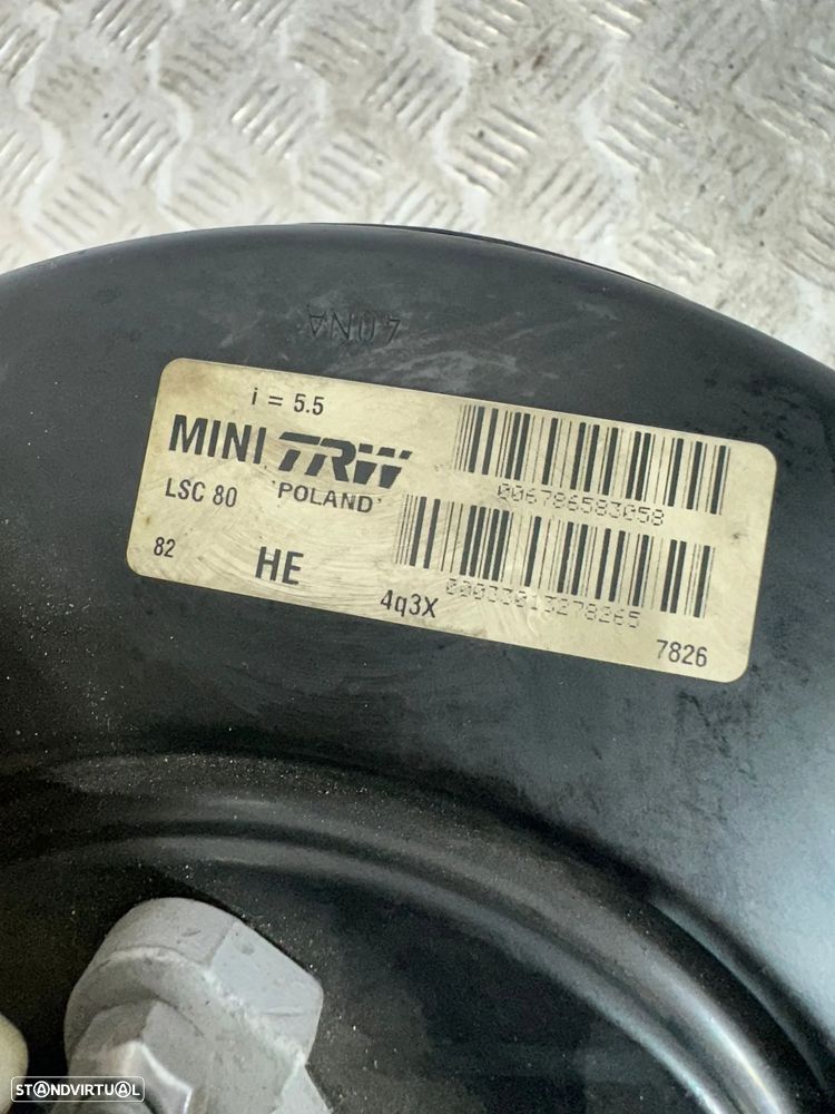 .Servofreio Travões Depressor Bomba Original BMW Mini Cooper Countryman One D S SD 6786583 2006 - 2014 - 8