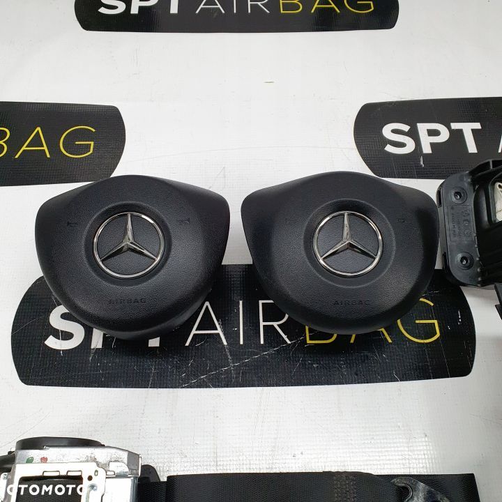 MERCEDES VITO W447 ZAŚLEPKA PASAŻERA PODUSZKI AIRBAG AIR BAG PASY KIT SET - 2