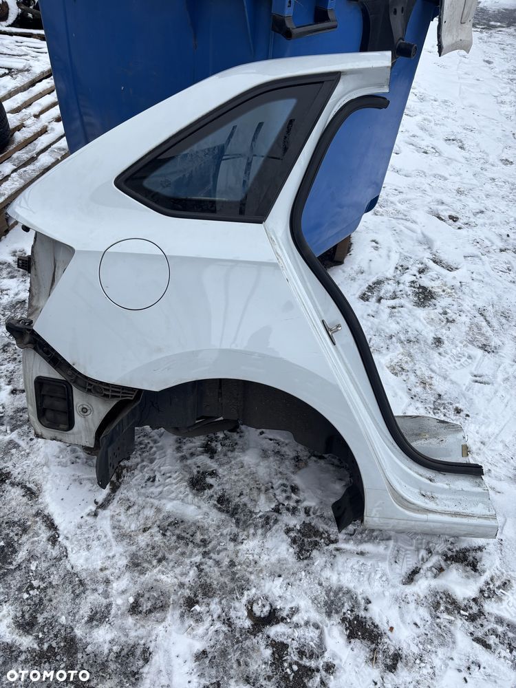 Błotnik tył tylny skoda rapid spaceback prawy ćwiartka poszycie kombi - 3