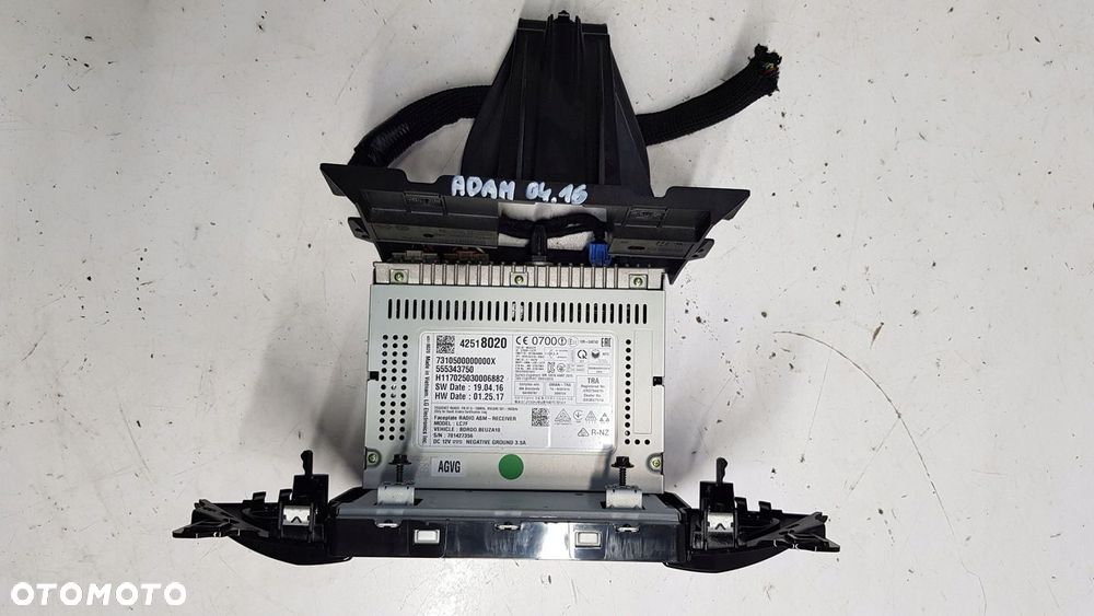 radio nawigacja Opel Adam - 13