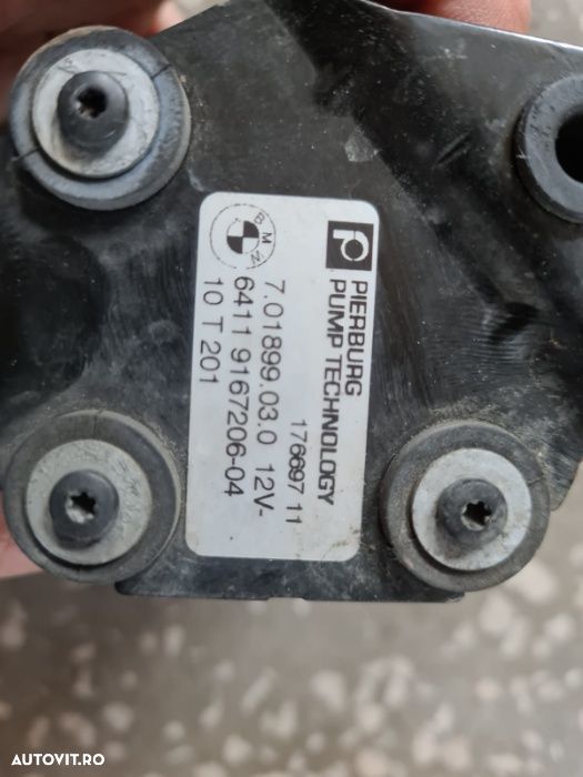 Pompa apa auxiliara BMW seria 5 F10 F11 cod: 9167206 - 2