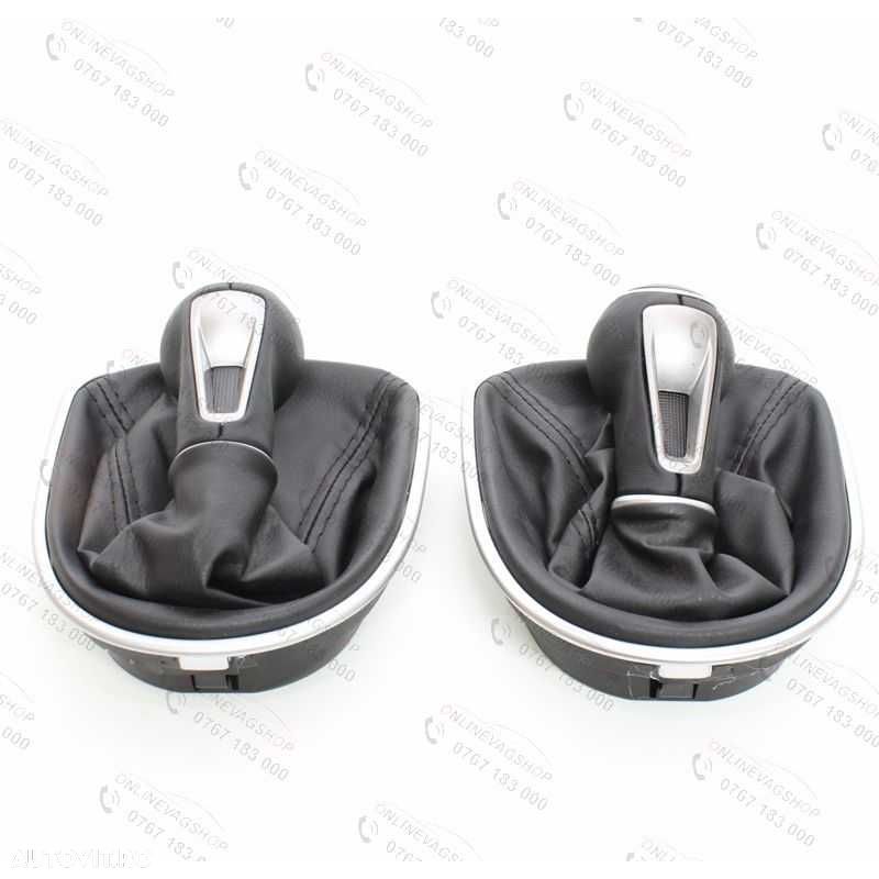 Nuca piele Seat Leon 1P, Altea, Toledo cu manson schimbator 5-6 viteze - 3